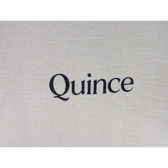 Quince 100% European Linen Double Flange Duvet Set Sand King/Cal 3PC Set -NEW- - Picture 3 of 8